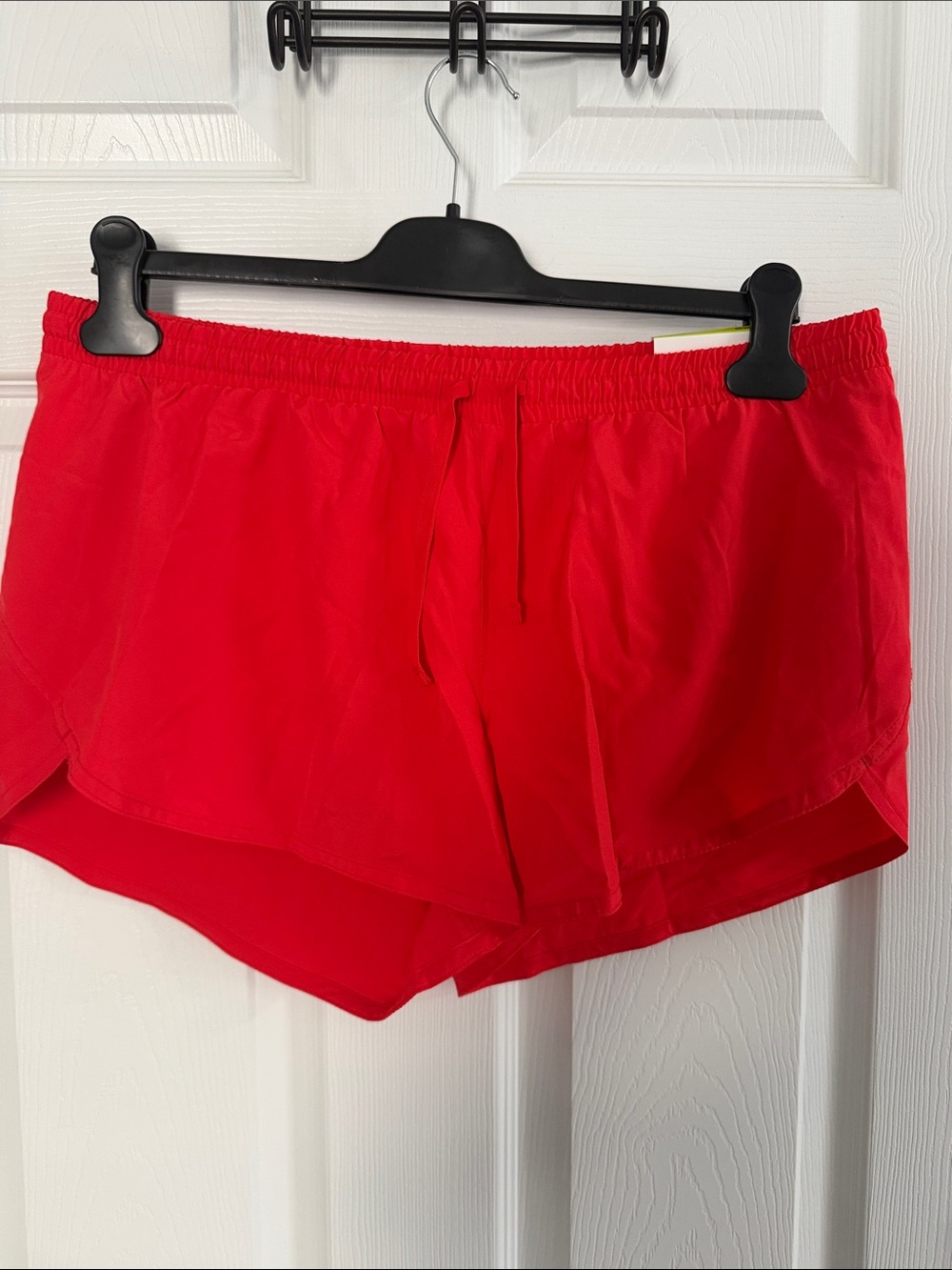 Old Navy Bright Red Active Shorts with Go-Dry Liner